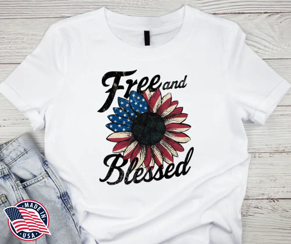 Free And Blessed – Multi Shirt
