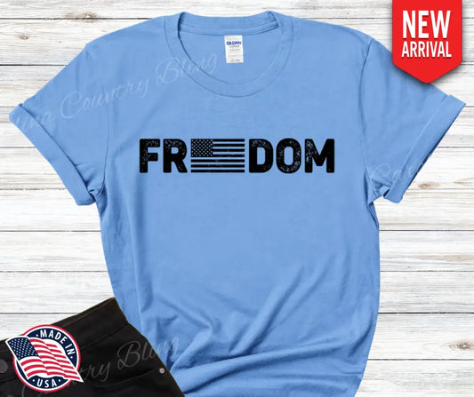 Freedom - Multi Small / Short / Blue Shirt