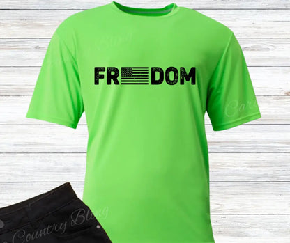 Freedom - Multi Small / Short / Green Shirt