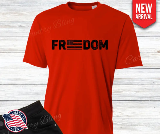 Freedom - Multi Small / Short / Red Shirt