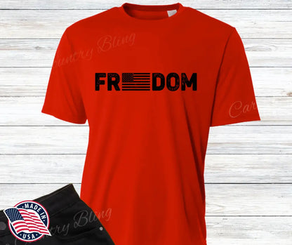 Freedom - Multi Small / Short / Red Shirt