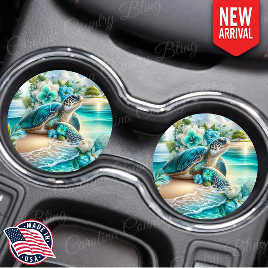 Friend of the Sea - Blue Car Coaster