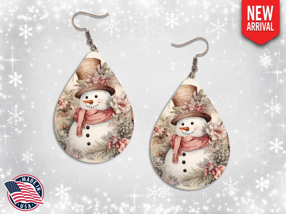 Frosty the Snowman - Multi Earrings