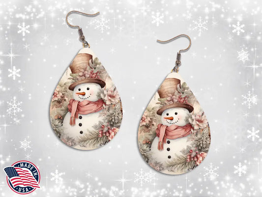 Frosty the Snowman - Multi Earrings