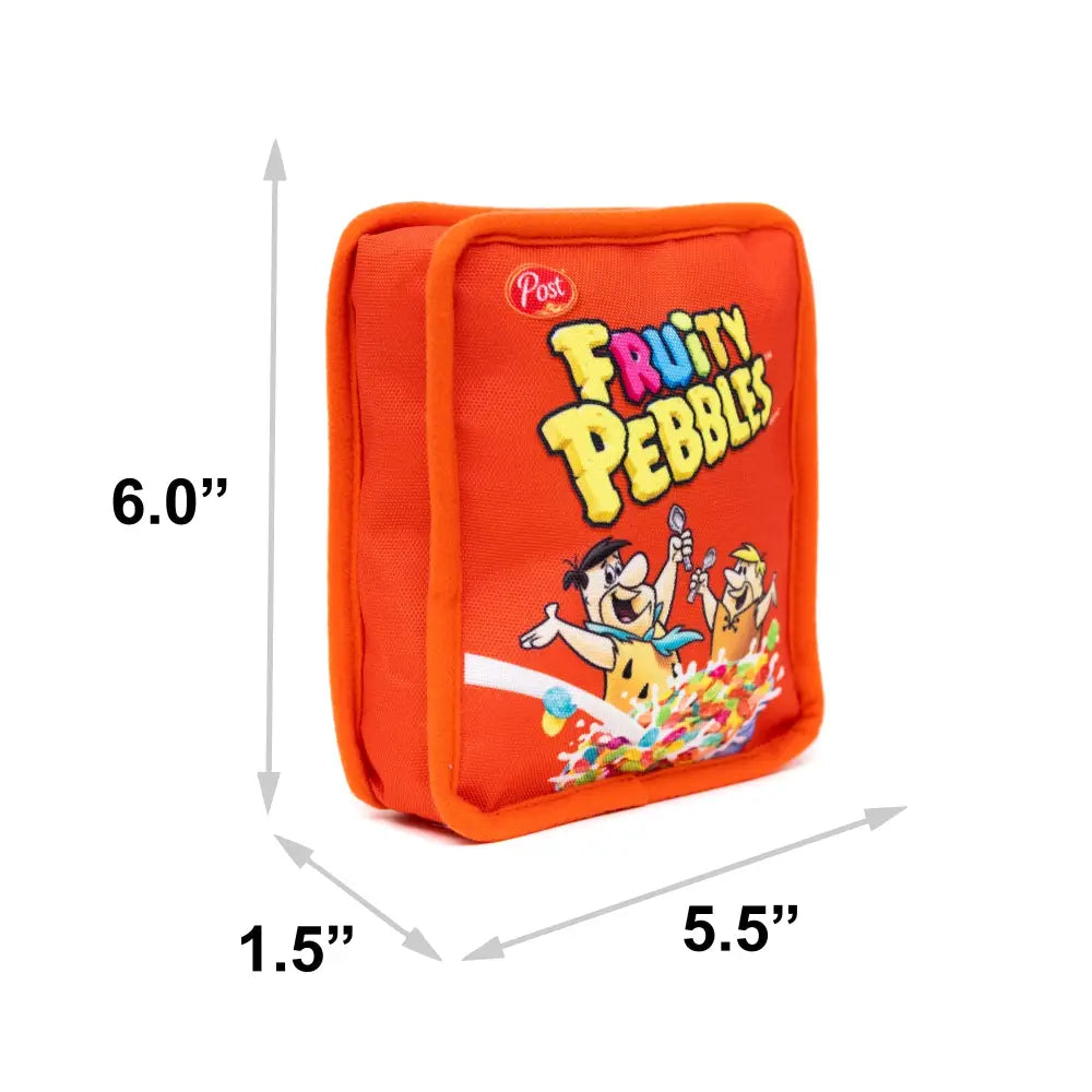 Fruity Pebbles - Red - Dog Toy Squeaky Plush