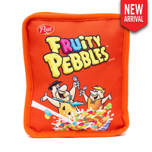 Fruity Pebbles - Red - Dog Toy Squeaky Plush
