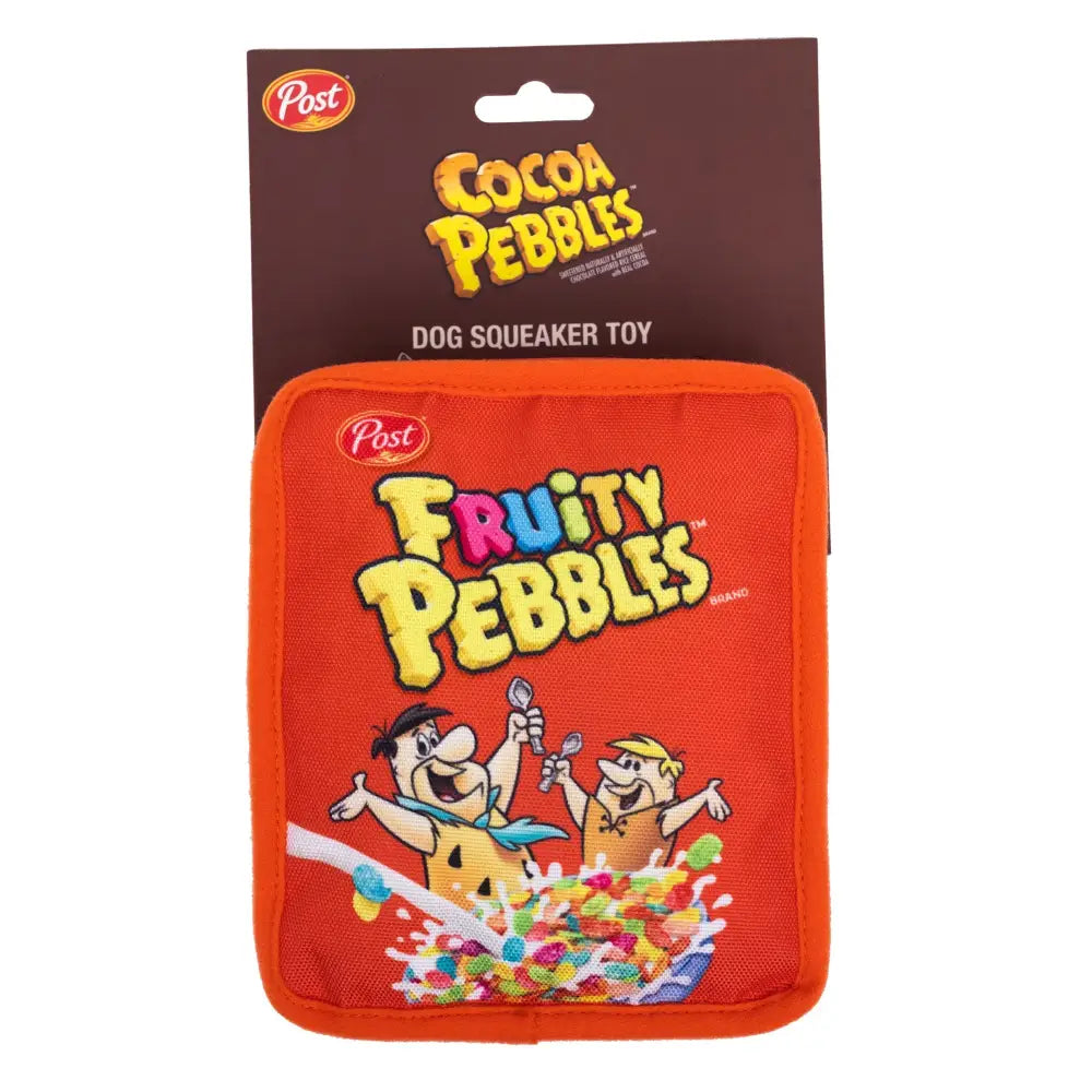 Fruity Pebbles - Red - Dog Toy Squeaky Plush