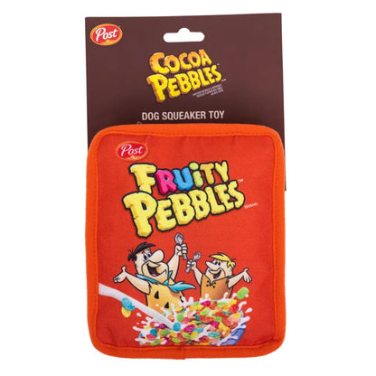 Fruity Pebbles - Red - Dog Toy Squeaky Plush