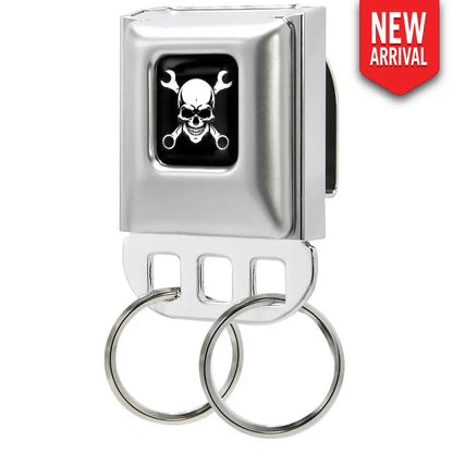 Keyholder - Gearhead Skull Full Color Black/White Key Holders