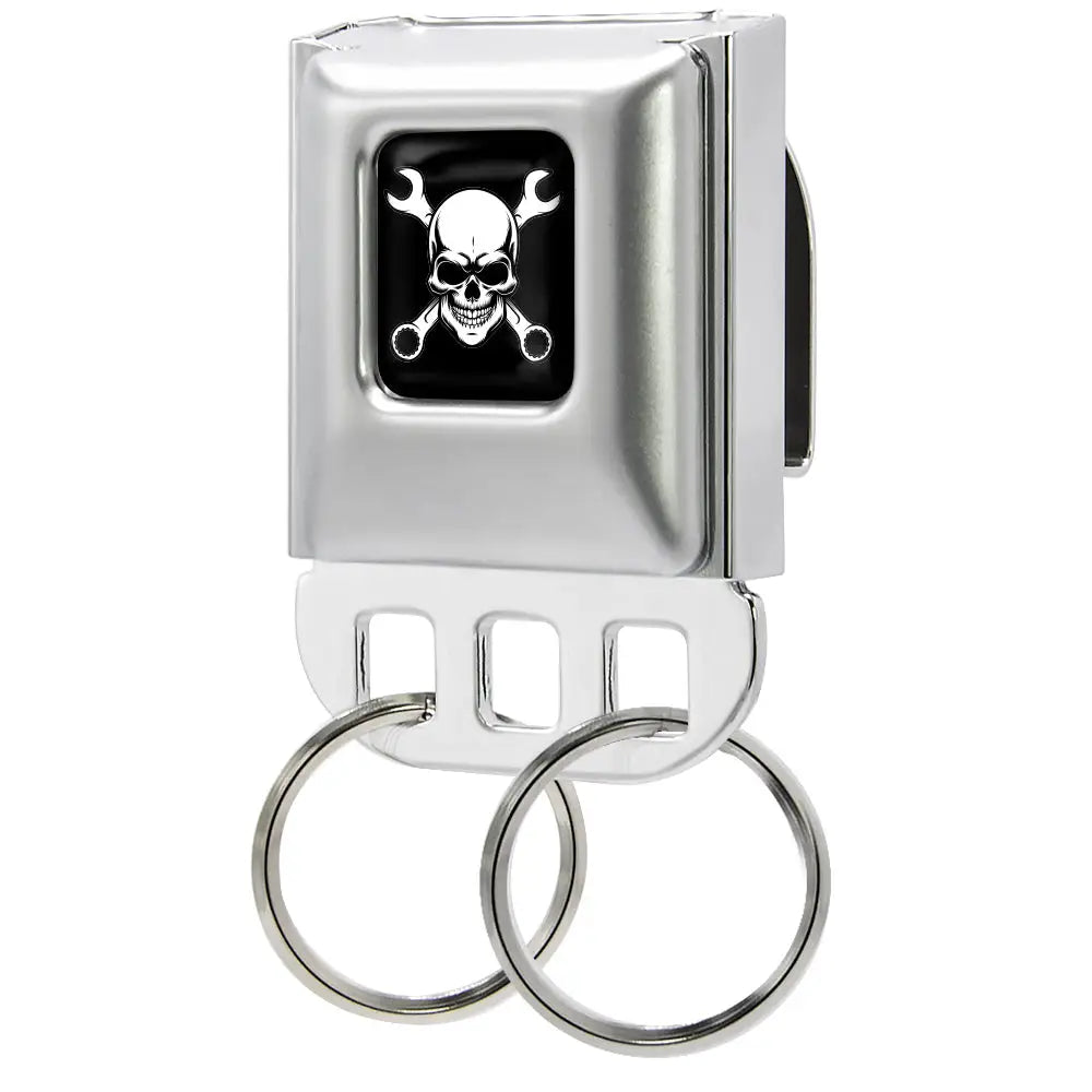 Keyholder - Gearhead Skull Full Color Black/White Key Holders