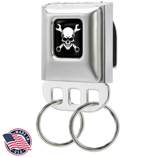 Keyholder - Gearhead Skull Full Color Black/White Key Holders