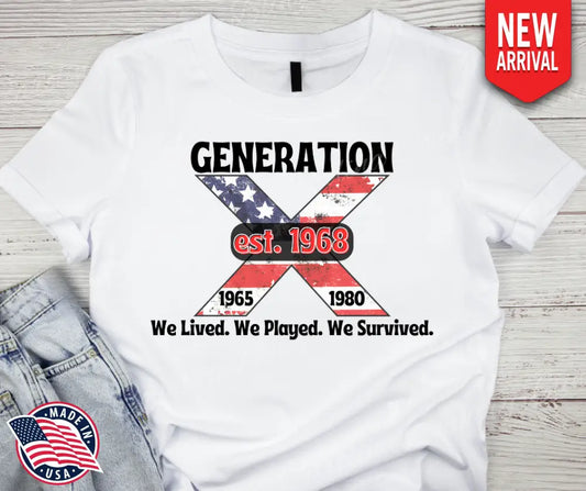 Gen X Est. 1968 - Multi Shirt