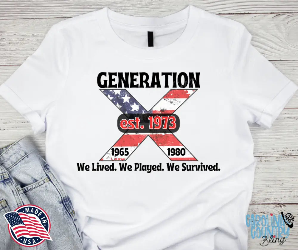 Gen X Est. 1973 - Multi Shirt