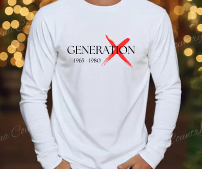 Gen X – Multi Small / Long Shirt