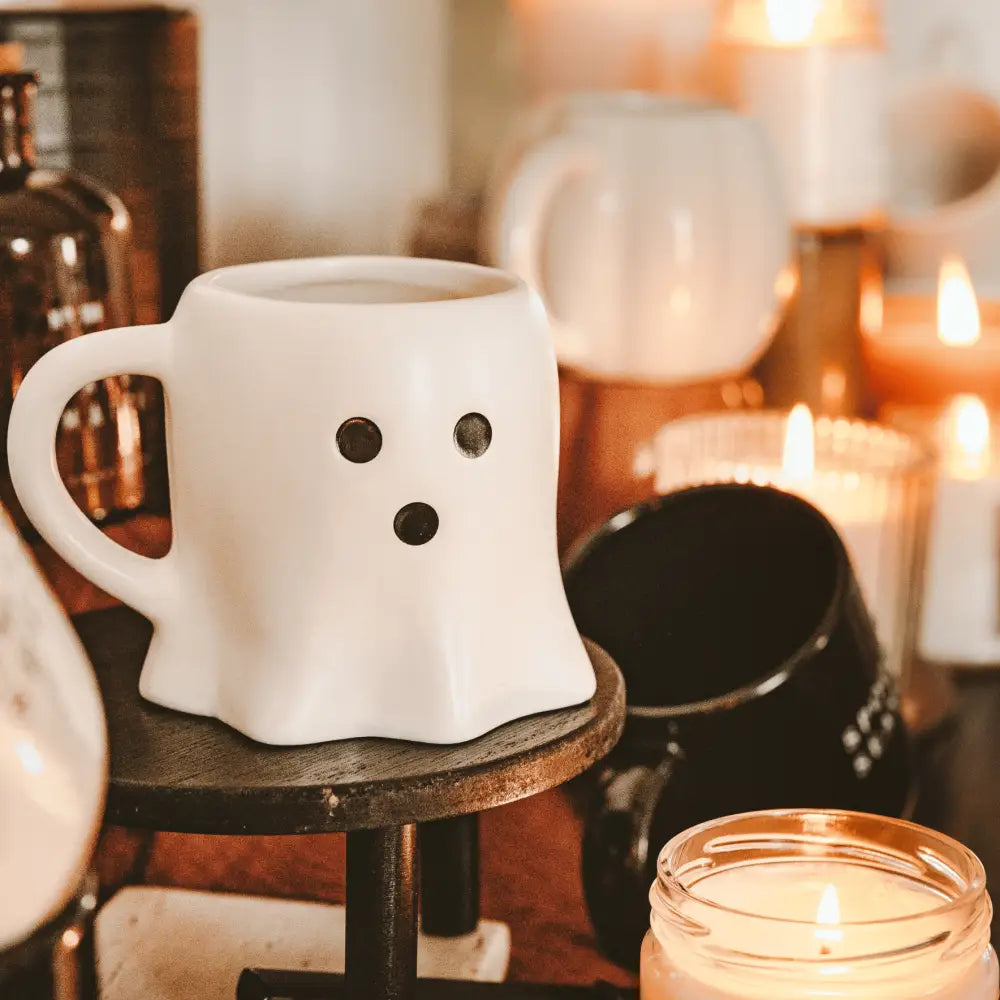 Ghost Face 12 oz Figural Coffee Mug - Coffee Mugs