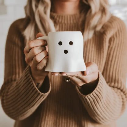 Ghost Face 12 oz Figural Coffee Mug - Coffee Mugs