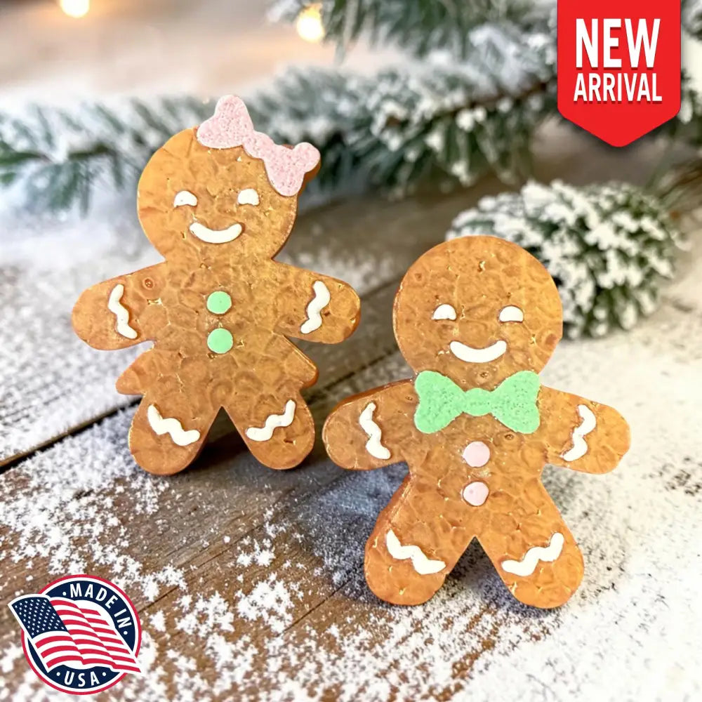 Gingerbread Vent Clips and Magnets