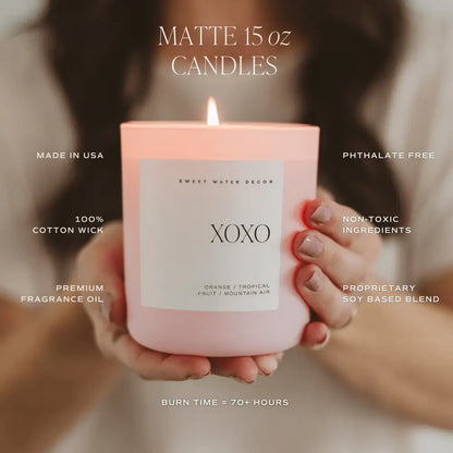 Girl Mama Soy Candle - Pink Matte Jar - 15 oz - Candles