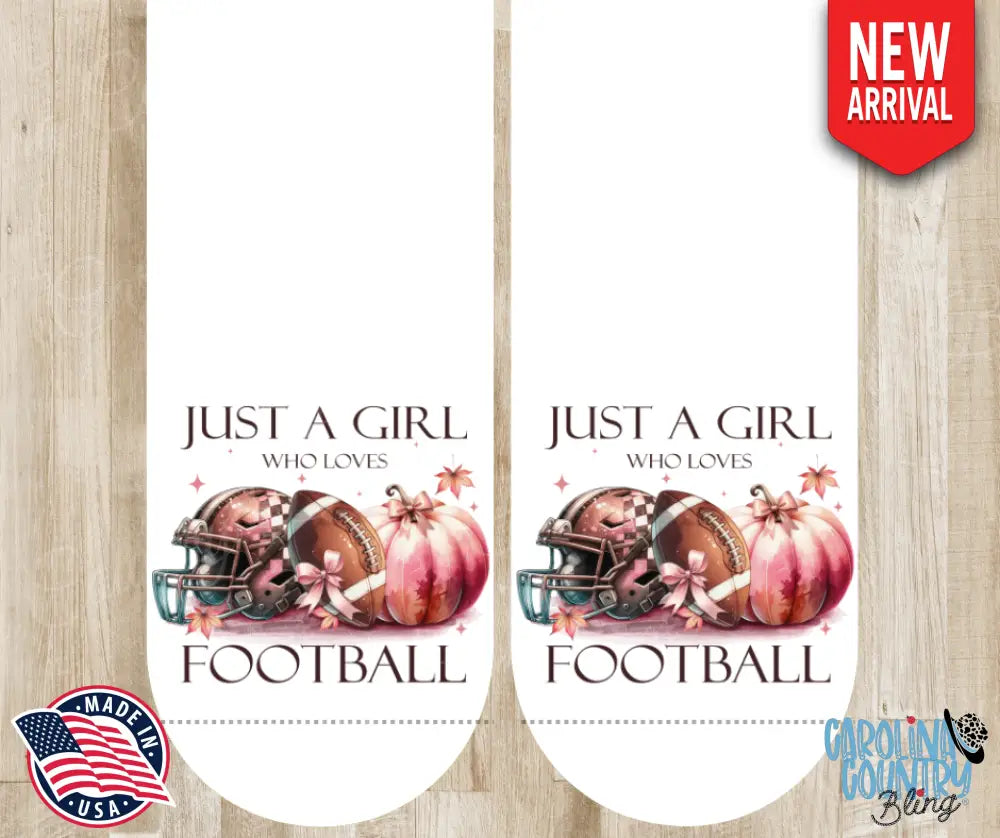 Girl Who Loves Football – Multi Socks