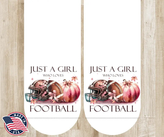 Girl Who Loves Football – Multi Socks