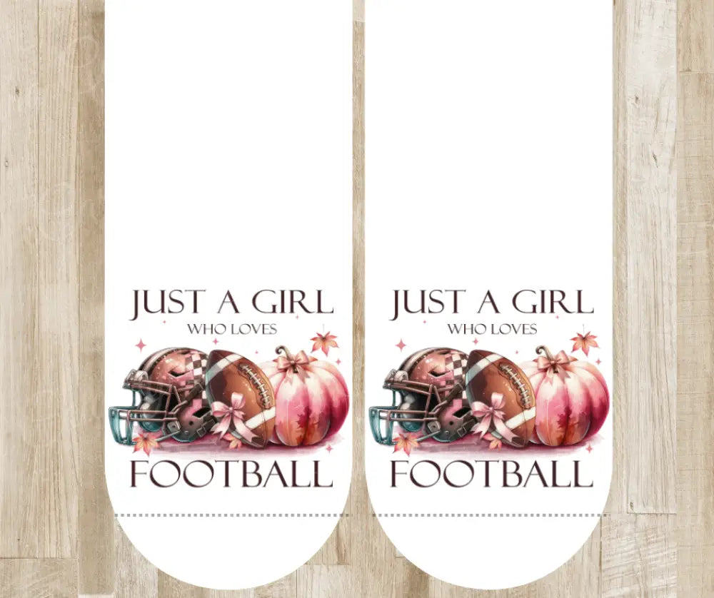 Girl Who Loves Football – Multi Socks