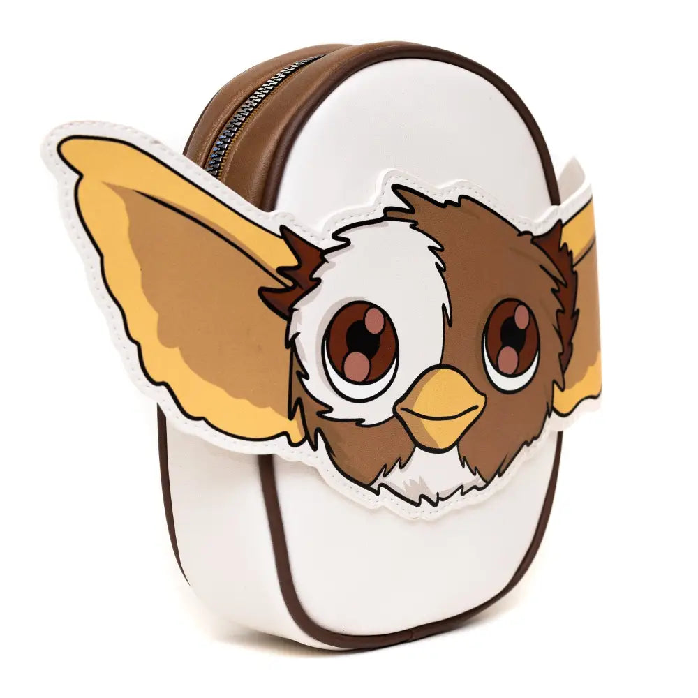 Warner Bros. Horror Movies Bag Cross Body Gremlins Gizmo Smiling Face Applique Vegan Leather Crossbody Bags