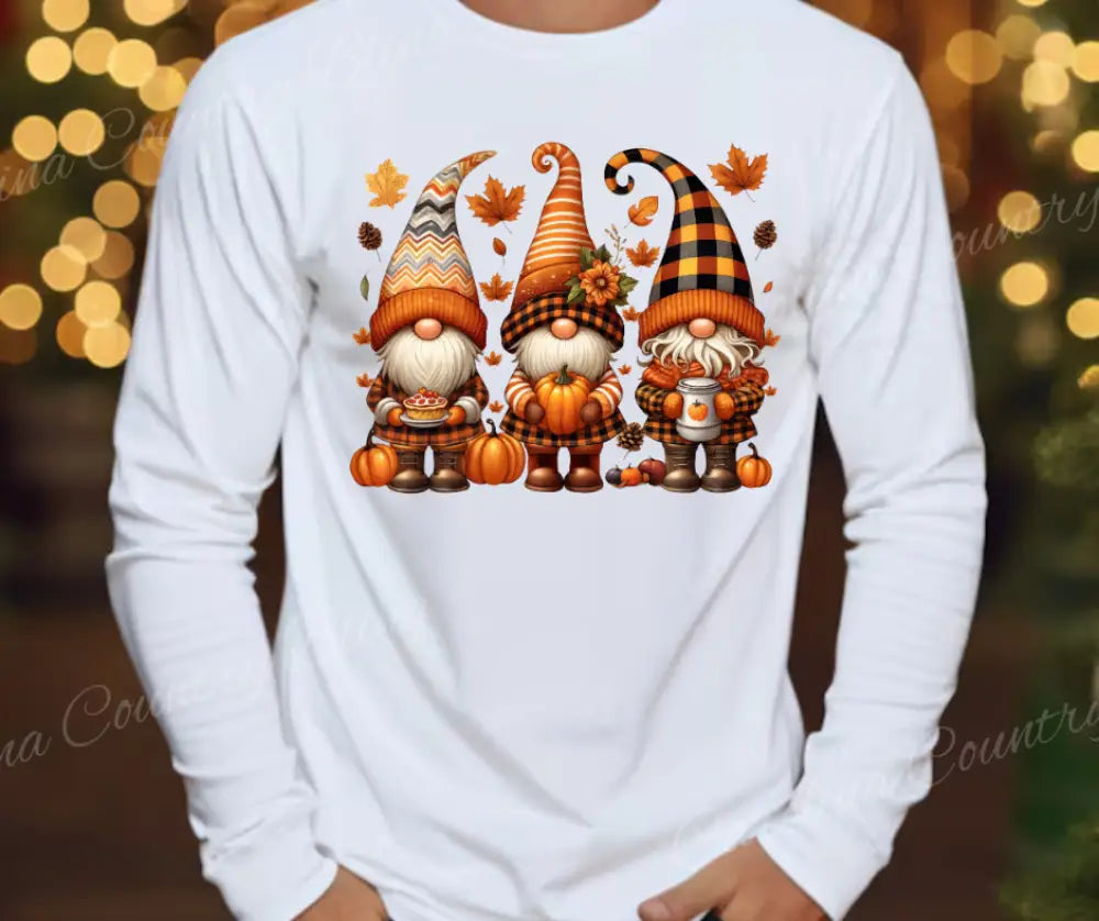 Gnome Giving - Multi Small / Long Shirt