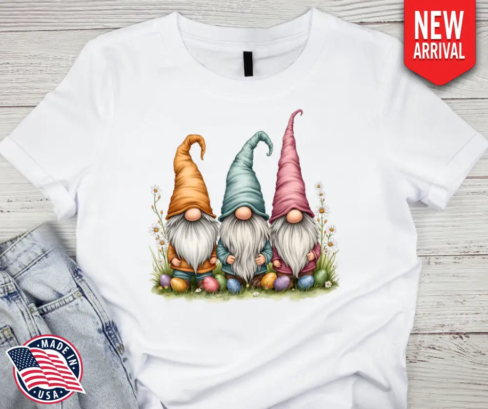 Gnomes of Spring – Multi Small / Short Shirt