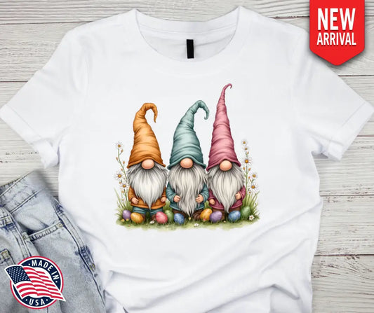 Gnomes of Spring – Multi Small / Short Shirt