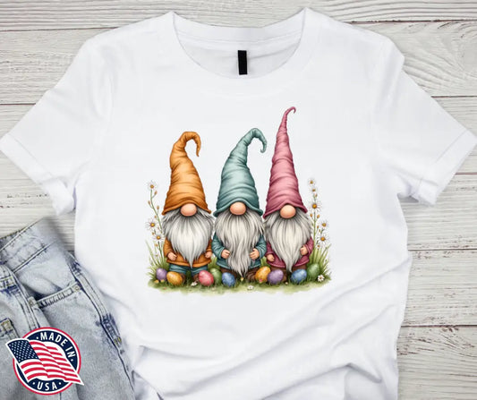 Gnomes of Spring – Multi Small / Short Shirt