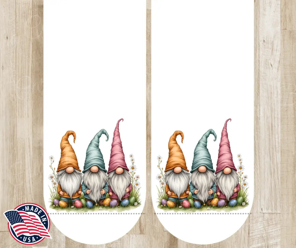 Gnomes of Spring – Multi Socks