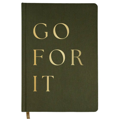Go For It Fabric Journal Notebooks