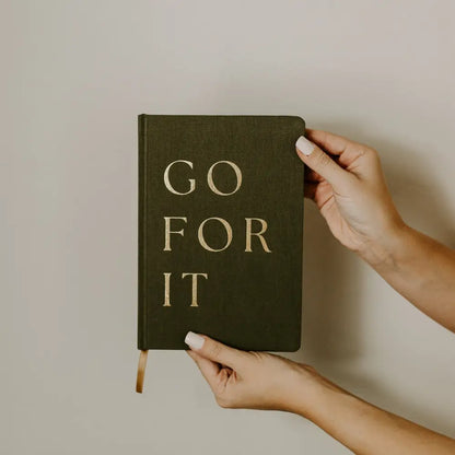 Go For It Fabric Journal Notebooks