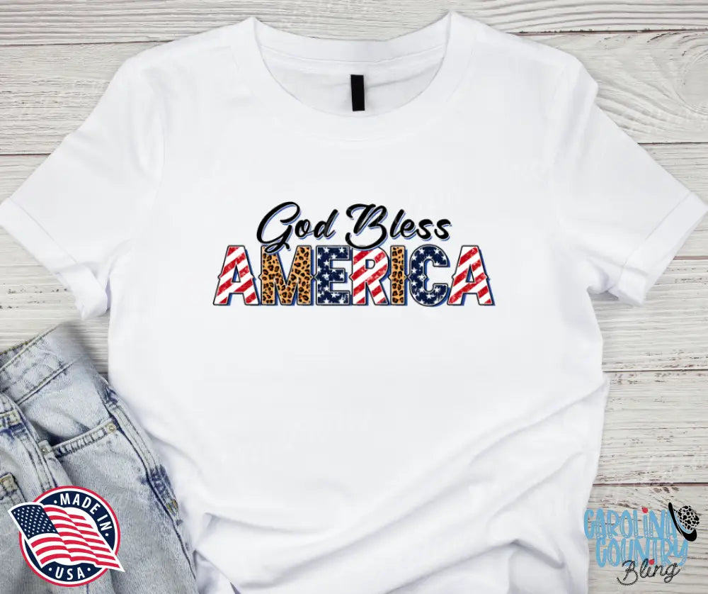 God Bless America – Multi Shirt