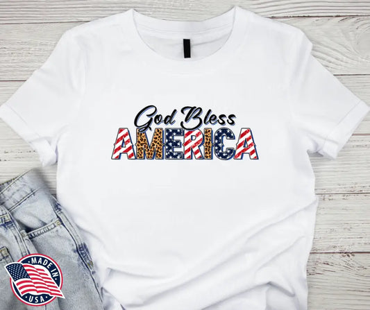 God Bless America – Multi Shirt