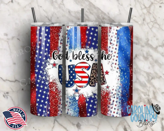 God Bless The Usa - Multi Tumbler