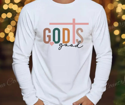 God Is Good – Multi Small / Long Shirt