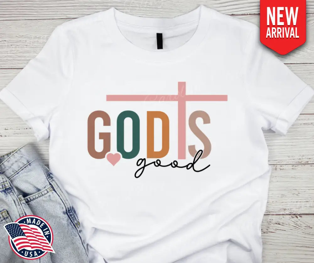 God Is Good – Multi Small / Short Shirt