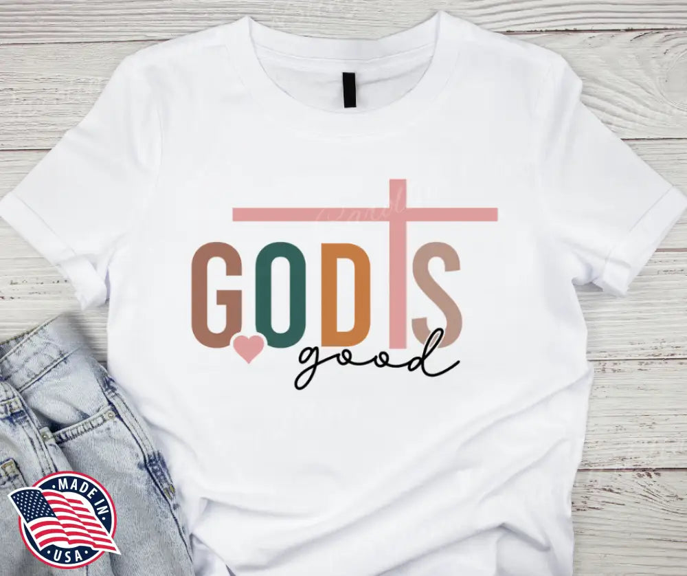 God Is Good – Multi Small / Short Shirt