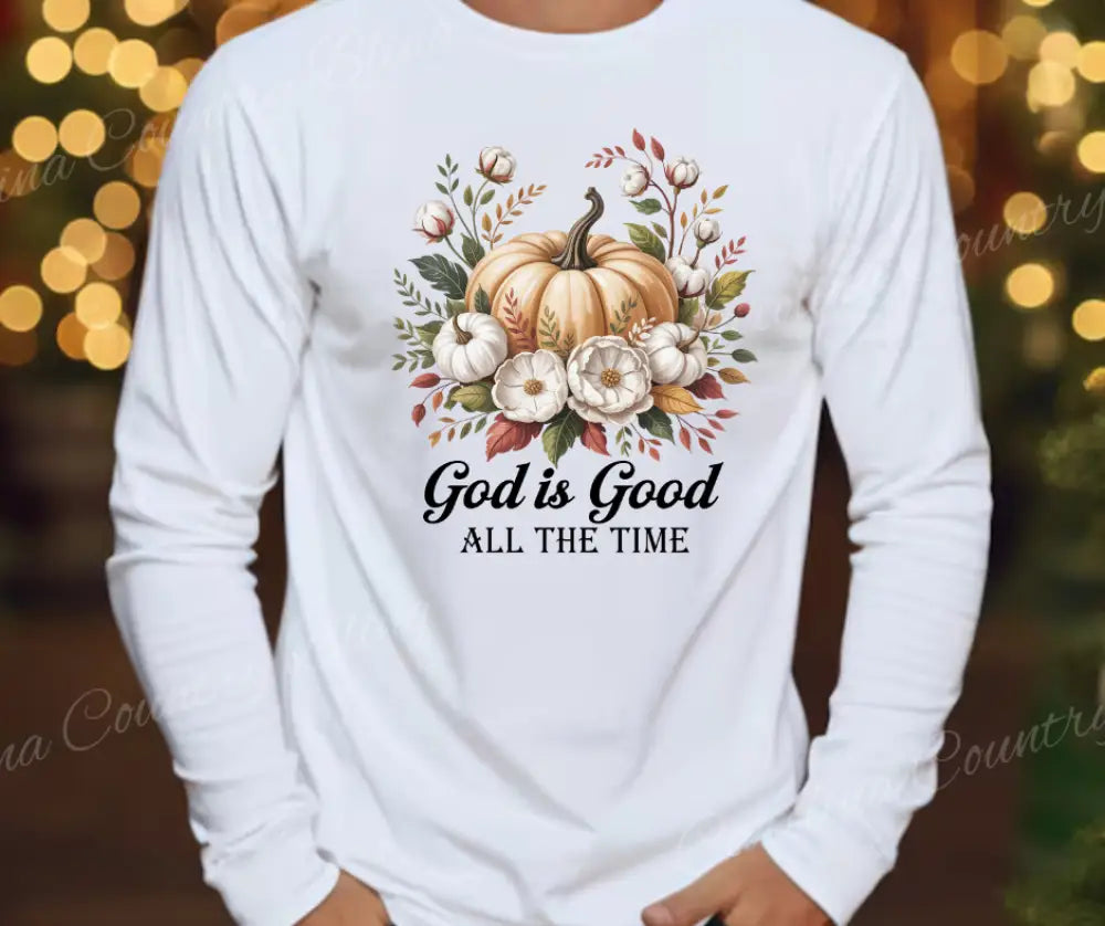 God Is Good – White Small / Long Shirt