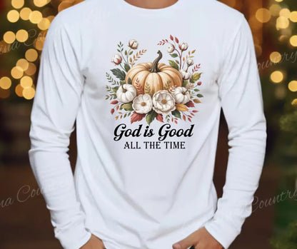 God Is Good – White Small / Long Shirt