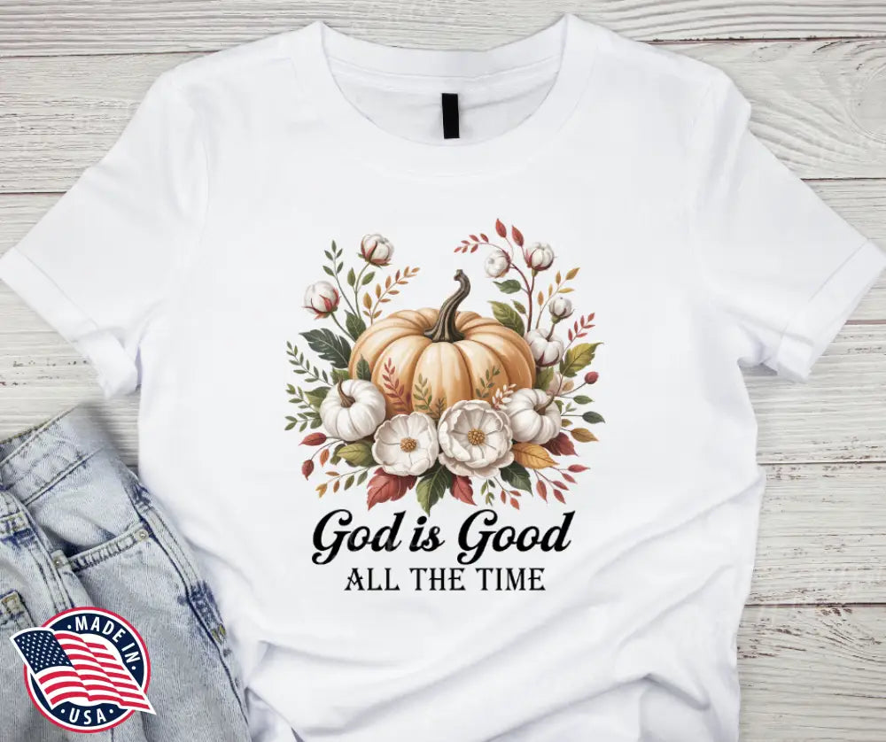 God Is Good – White Small / Short Shirt