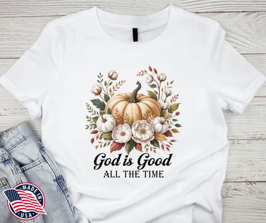 God Is Good – White Small / Short Shirt