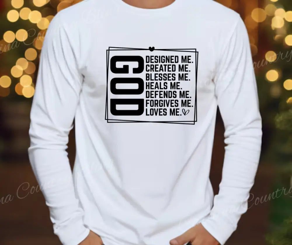God Loves Me – White Shirt