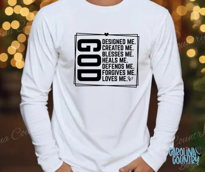 God Loves Me – White Shirt