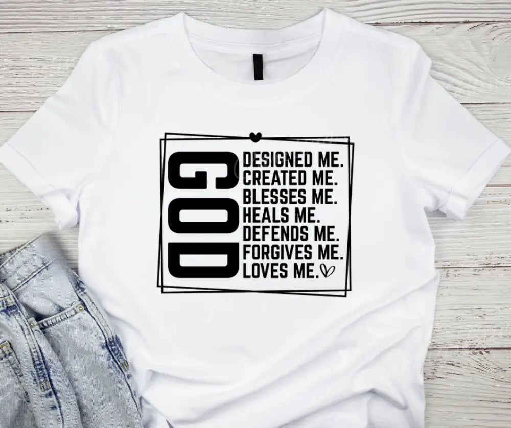 God Loves Me – Multi Shirt