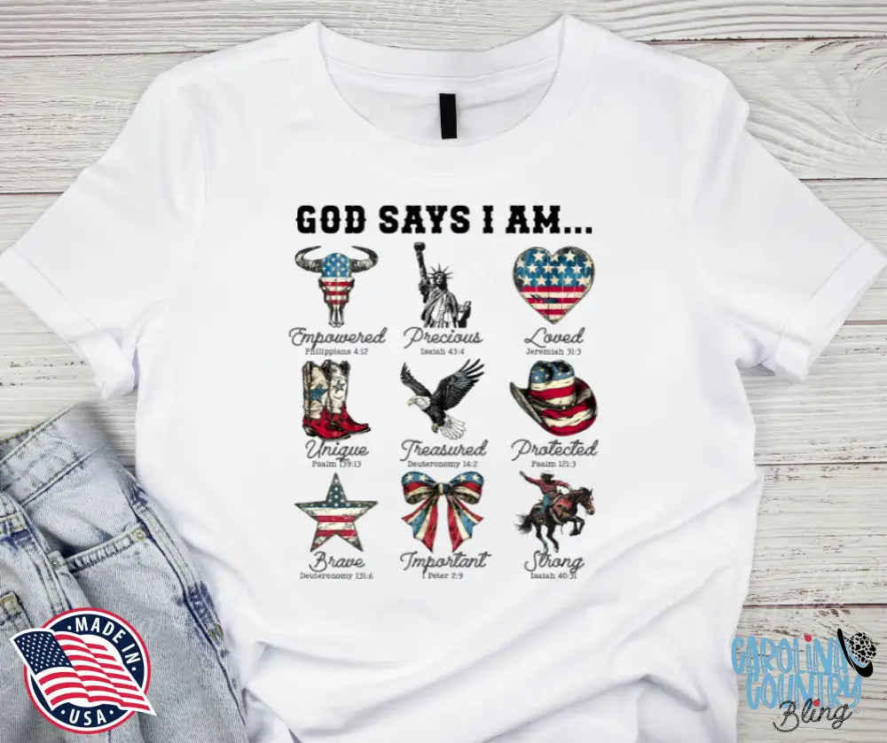 God Says – Multi Shirt