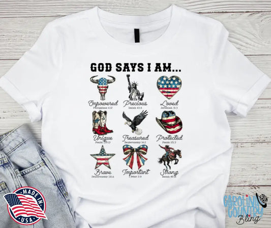 God Says – Multi Shirt