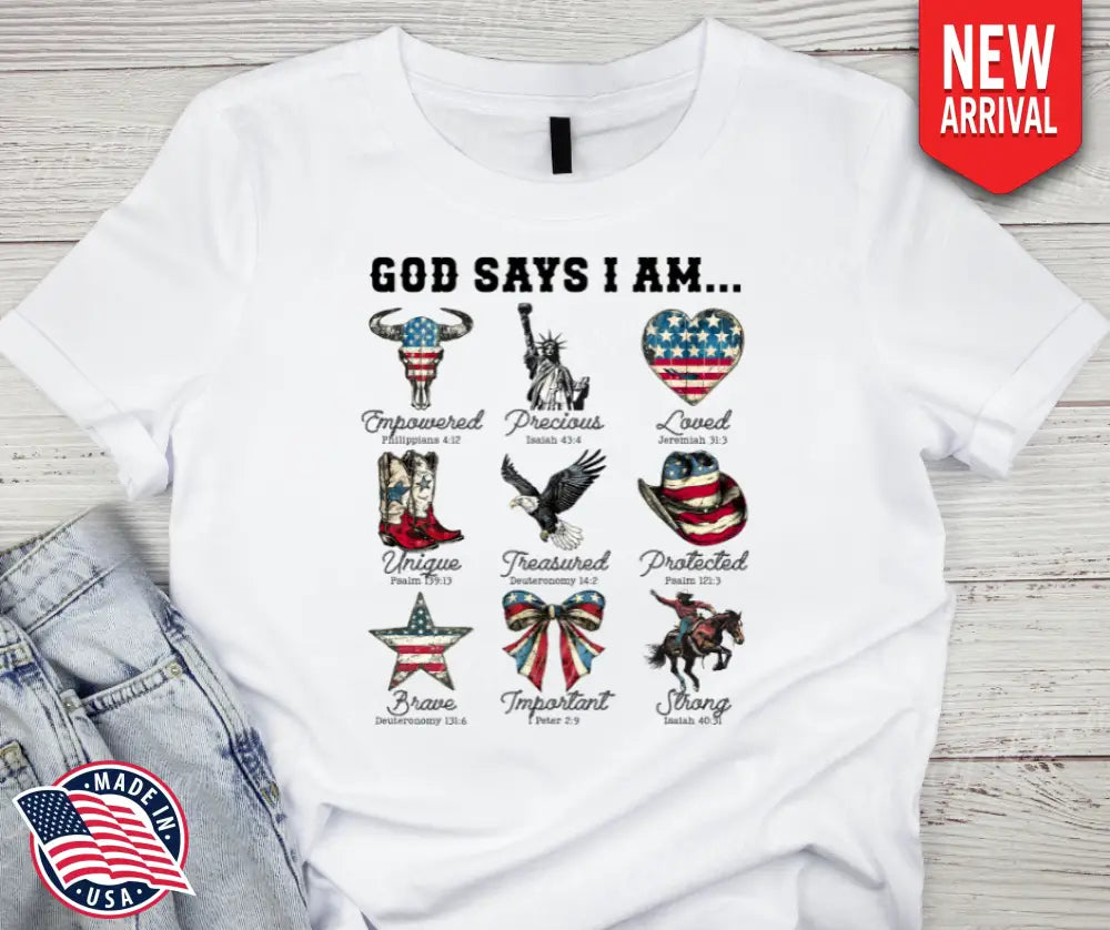 God Says – Multi Shirt