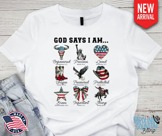 God Says – Multi Shirt